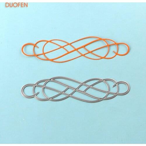 1pc European style intelligent border Stencils Cutting die for DIY craft projects Scrapbooking Paper Album paper decorations