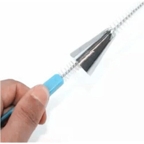 2019 Nozzle Piping Tips Clean Brush Tools Cookies Fondant Professional Cake Decorators For The Kitchen Baking Cleaning Brush