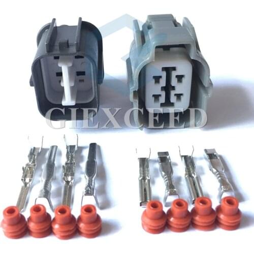 4 Pin 6189-0132 6181-0073 HW Sealed Auto Connector Light Lamp Motor Socket For Toyota Camry Honda B-Series O2 Sensor Plug