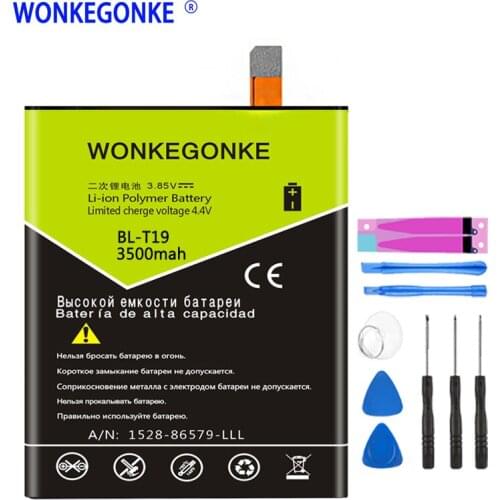 WONKEGONKE BLT19 BL-T19 Battery for LG Nexus 5X H790 H791 H798 Phone Batteries Bateria