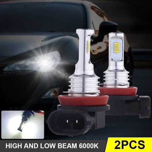 H4 H7 Car LED Headlight H11 H1 H3 9005 9006 LED Headlight Bulb 70W 8000LM Highlight 6000K White LED Decoding Fog Lamp