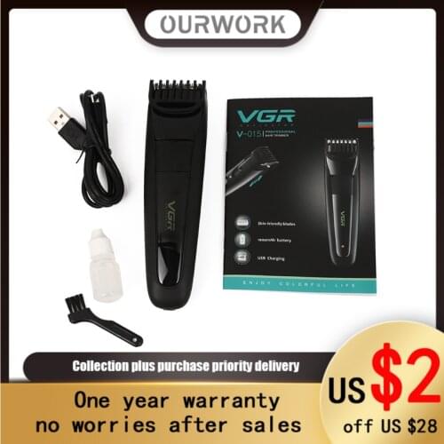 Shaver Electric Hair Clipper Multi-Function Waterproof Trimmer Razor Male Stainless Steel Blade