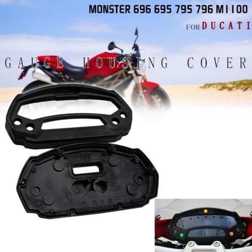 For DUCATI MONSTER 696 796 695 795 M1100 ABS Instrument Meter Cover Speedometer Case Odometer Gauge Tachometer Housing
