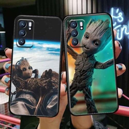 Baby Groot Phone StyleFor Realme C3 Case Soft Silicon Back cover OPPO Realme C3 RMX2020 Coque Capa Funda find x3 pro C21 8 Pro a