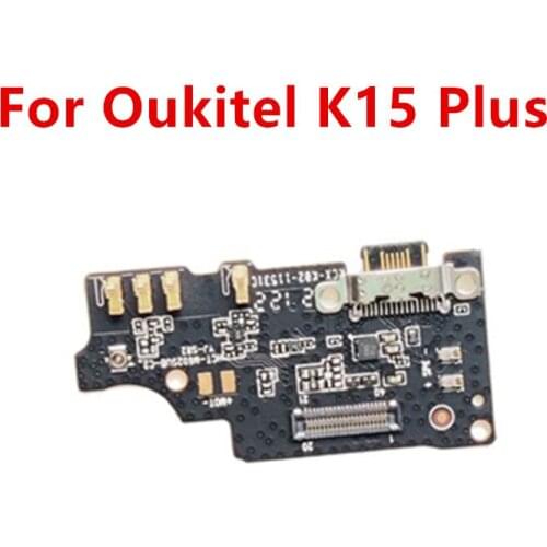 For Oukitel K15 Plus Cell Phone New Original USB Board Charging Plug Dock Repair Accessories Replacement