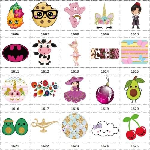 HSDCraft Free shipping 30 pcs planar resin cartoon Series for diy