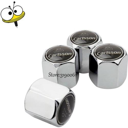 Car Styling Wheel Caps Tire Valve Caps For Carlsson Logo For Benz W201 W213 ML CLA SLS GLK B E C Class A180 W203 W204 W205 E300