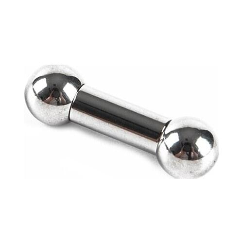 New 1pc Steel Balls Straight Barbell Ear Piercing Bar Steel Tragus Nipple Ring