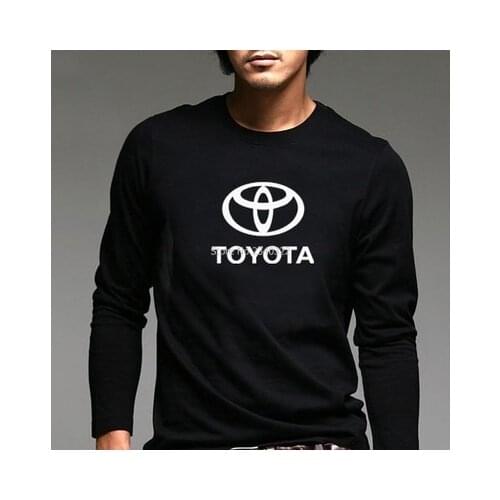 New car Flag 4S activities TOYOTA male long-sleeved T-shirt autumn spring IT programmers long-sleeved T shirt