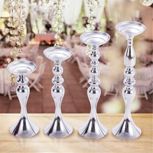 3 sizes New Mermaid Flower Stand Wedding Road Road Leading T Set Decorative Stand Iron art Candlestick Stage Arrange 1pc