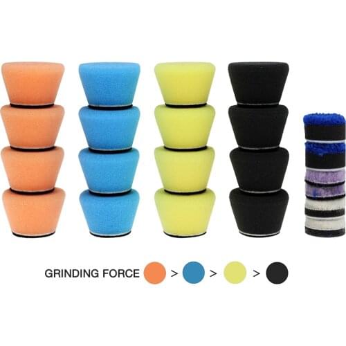 1 inch polishing sponge board, coarse, medium and fine, suitable for RO/DA fine polishing machine high-grade sponge