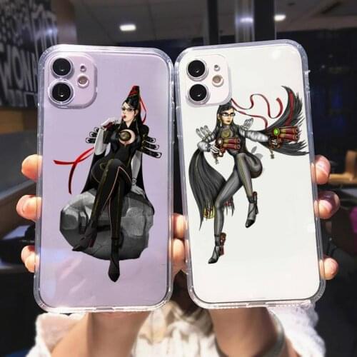 Zororong Hot Game bayonetta transparent Phone Case For iPhone 12 Mini 11 Pro XS Max X XR 7 8 Plus