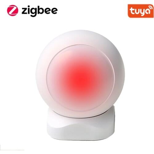 Tuya ZigBee Smart PIR Motion Sensor Built In Battery Passive Infrared Detector Security Burglar Alarm Sensor