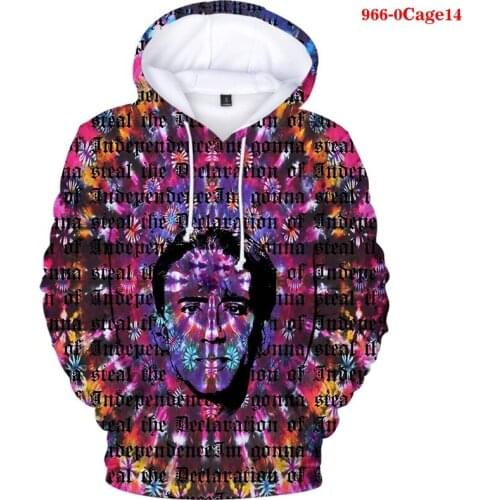 Nicolas Cage 3D Print Sweatshirt Women Hoodies The Giant Blown Up Face of Nicolas Cage Funny 3D Hoodies Homme Casual Streetwear