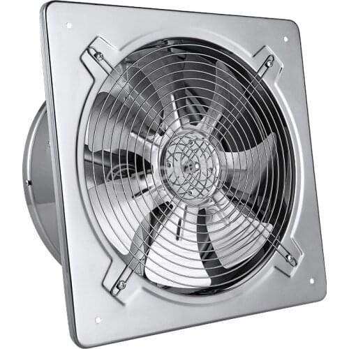 8 inch 220V High Speed Exhaust Fan Toilet Kitchen Bathroom Window Industrial Extractor Ventilation Fan