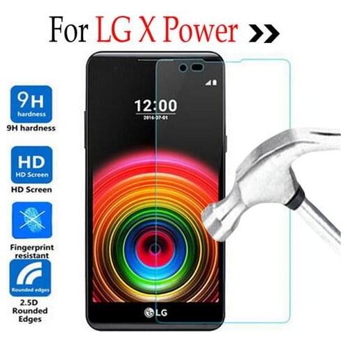 For Glass LG X Power Tempered Glass On XPower Screen Protector for LG X Power K220 K220DS Glass HD Protective Thin Film Guard