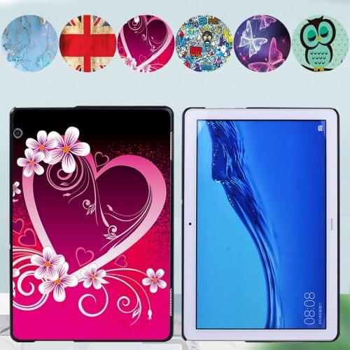Hard Shell Tablet Case for Huawei MediaPad T5 10 10.1"/T3 10 9.6"/M5 Lite 10.1"/M5 Lite 8/M5 10.8/T3 8.0-fashion Style Back Case