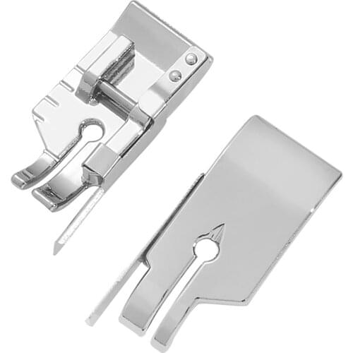 1PC 1/4 Quilting Presser Foot With Edge Guide For Singer Brother Babylock Household Sewing Machine