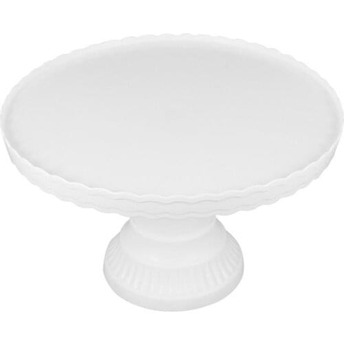 1pc Birthday Wedding Party Cake Display Plate Party Cupcake Storage Stand Cake Decoration High Foot Tray Exhibition Stand