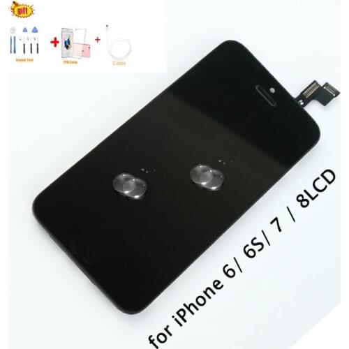 [ 15 Day Money Back ] for iPhone 6 6S 7 8 Display Screen Replacement for on iPhone66S78 Mobile Phone LCDS Touch Pantalla Gift