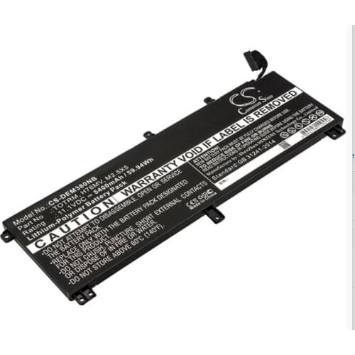 Cameron Sino 5400mah battery for DELL Precision M3800 XPS 15 9530 07D1WJ 0H76MY 245RR 7D1WJ Notebook, Laptop Battery