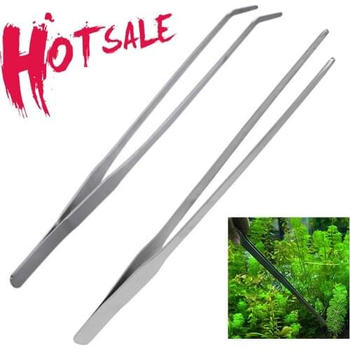 Aquarium Tank Aquascaping Tools Aquarium Tweezers Tool Stainless Steel Aquatic Plants Tweezers Tool For Aquarium Maintenance