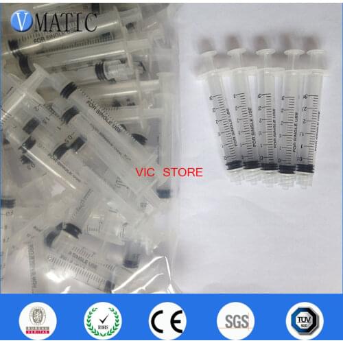 Free Shipping 30Pcs 3ml/cc Plastic Industrial Dispensing Syringe