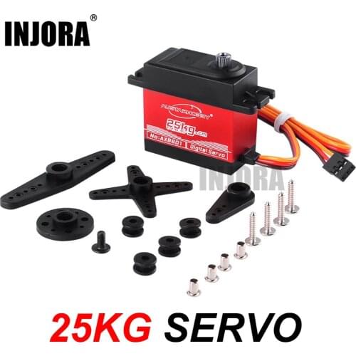 1PCS AX8601 25KG Large Torque Digital Servo for RC Crawler Car SCX10 AXI03007 TRX4 RC Boat Helicopter RC Model