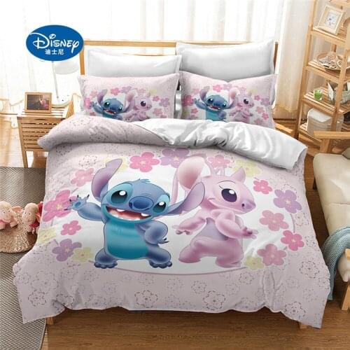 Home Textile Disney Animation Star Baby Bedding Set Series Childrens Down Quilt Cover Pillowcase Cartoon Bedroom Decoration