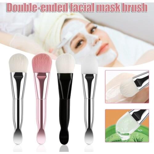 Face Makeup Brush With Double-ended Multifunction Washable Convenient Soft Easy Operation Face Makeup Brush For Daliy Life