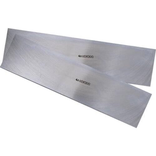 HSS Model 4x20 4x25 4x30 4x35 4x40 4x45 4x50 4x60 4x80 4x100 White Steel Knife Length 300mm High Speed Steel Knife Embryo Tools