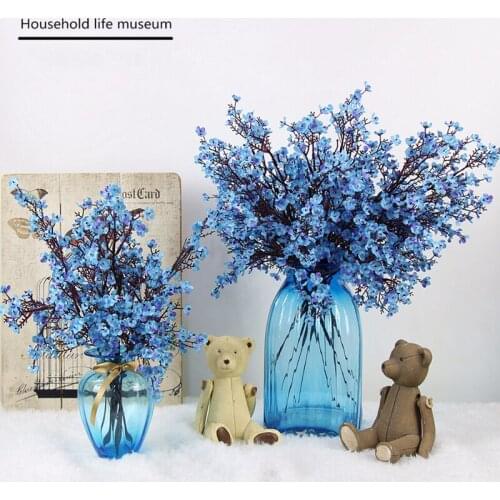 5Pcs/lot 50 cm Simulation Gypsophila Artificial flower home decoration Wedding Decoration bouquet bride hand holding Fake Flower