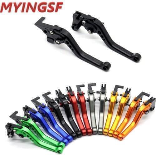 Short Brake Clutch Levers For YAMAHA MT07 MT 07 MT09 2014-2020 Motorcycle Accessories Adjustable 3 Color CNC MT-09 MT-07
