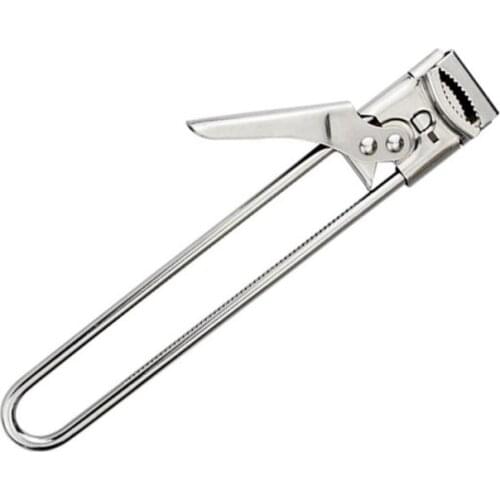 Multifunctional Can Opener Beer Bottle Opener Adjustable Stainless Steel Manual Jar Master Opener Gripper Kitchen Supplies Tool
