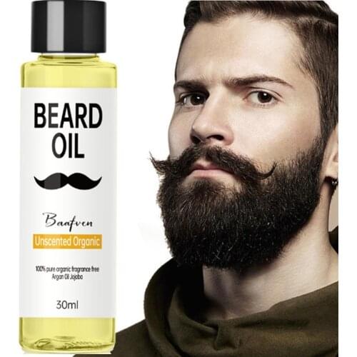 30ML Beard Oil For Beard Growth Natural Organic Beard Oil Hair Growth For Man Moisturizing Smoothing Care Beauty Products