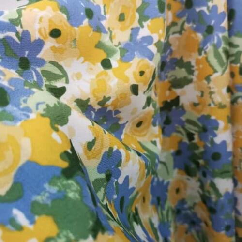 Cooling Chiffon Fabric Soft Silky Dress Scarf DIY Fashion Summer Cosplay Skirt Blouse Material