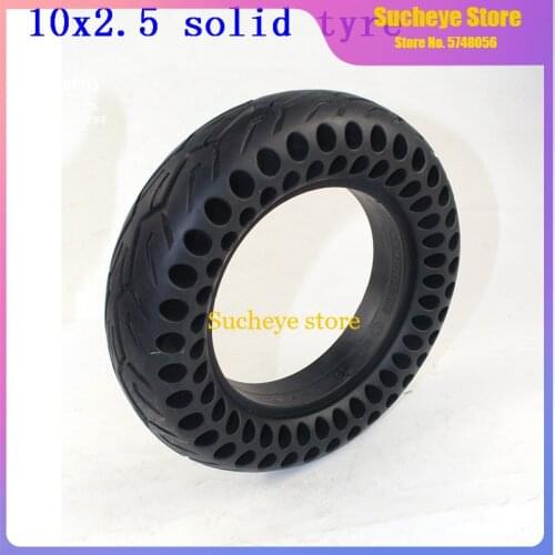 10 Inch Electric Skateboard Tire Solid Tyre 10x2.5 for Electric scooter Skate Board 10x2.25 10x2.50 Non-inflatable Tyre