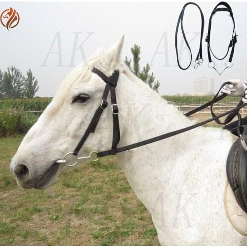 Horse Rope Trumpet Equipment Training Horse Horse Bridle Bit Full Set Of Red Horse Dragon Bridle Horse Big