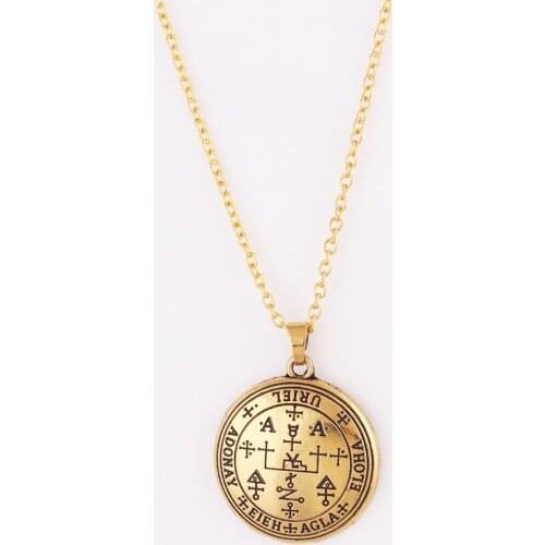 Women And Men Necklace Link Chain Uriel Special Traditional Pattern Will Protect The Owner Viking Style Gold Dropshipping