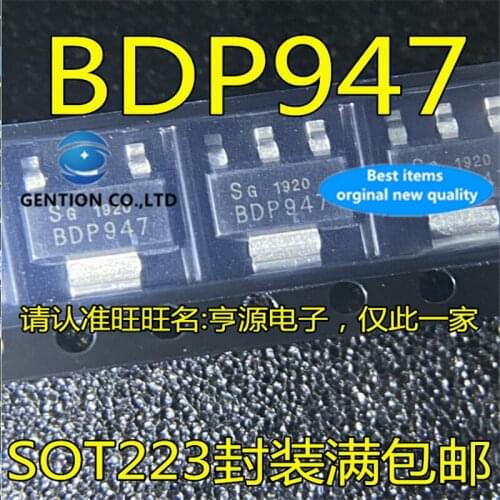 50Pcs BDP947 SOT223 Single channel transistor two stage crystal in stock 100% new and original