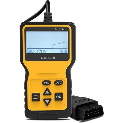 V310 obd2 Scanner V1.1 OBD OBDII Car Auto Diagnostic Tool Code Reader OBDII / EOBD and 16 pin VS ELM 327 V1.5