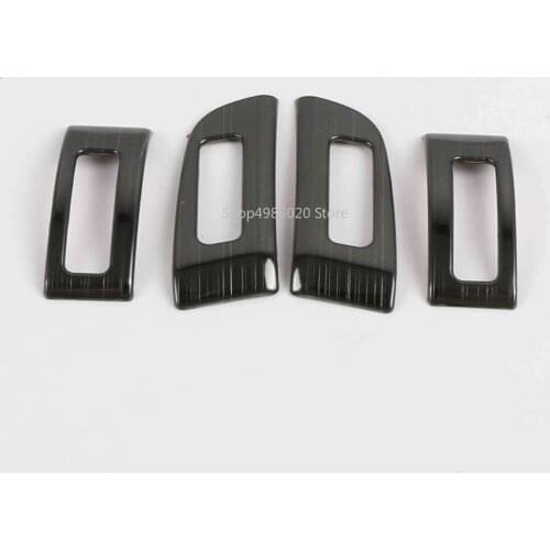 For Toyota RAV4 2019 2020 Front Panel Air Condition Outlet Vent Frame Panel Cover Trim Stainless Steel Car Interior Accessories