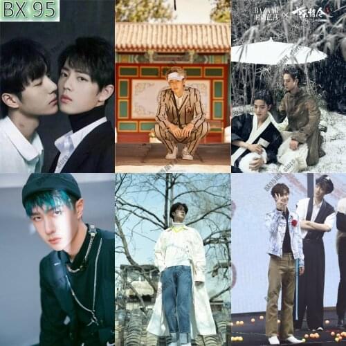 Chen Qingling Canvas Painting Posters and Prints Wang Yibo Xiao Zhan Wall Art Nordic Pictures for Living Kids Home Decoration