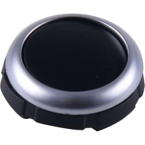 Inner Control Button Knob Car For BMW 5 6 7 Series X5 X6 Replacement Black+Silver Interior 61319393931
