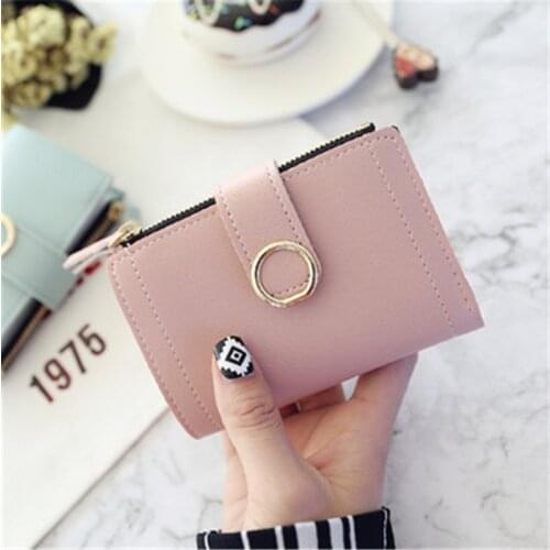Women Wallets Small Fashion Brand Leather Purse Women Ladies Card Bag For Women 2020 Clutch Women Female Purse Money Clip Wallet