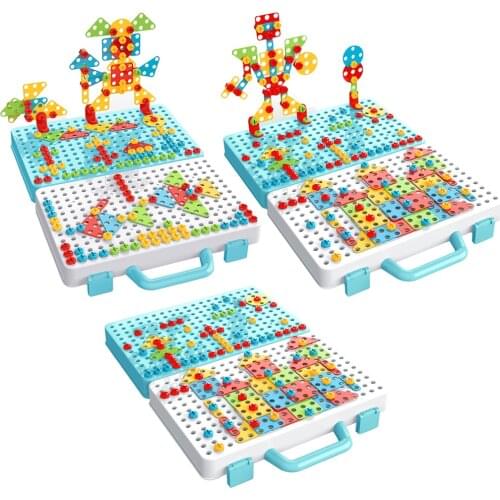 Mosaic Kids Drill Set Toys Electric Drills and Screwdriver Educational Toys