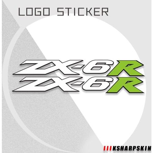 Pegatinas Motorcycle Reflective Stickers Body helmet fuel tank Waterproof ZX6R logo decal For KAWASAKI ZX-6R zx 6r