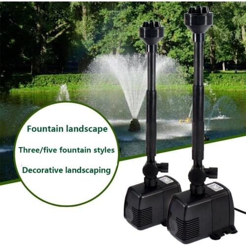 SUNSUN diving fountain pump fish pond landscaping circulation pump filter pump fish pond oxygenation rockery flow pump