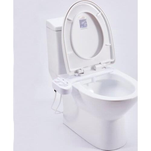 Non-Electric Bidet Attachment Toilet Bidet Seat Self-Cleaning Nozzle-Fresh Water Bidet Sprayer Mechanical Washing