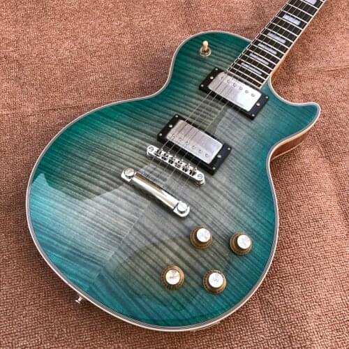 OEM 6-string electric guitar, rosewood fingerboard, tiger Flame Maple top, free delivery